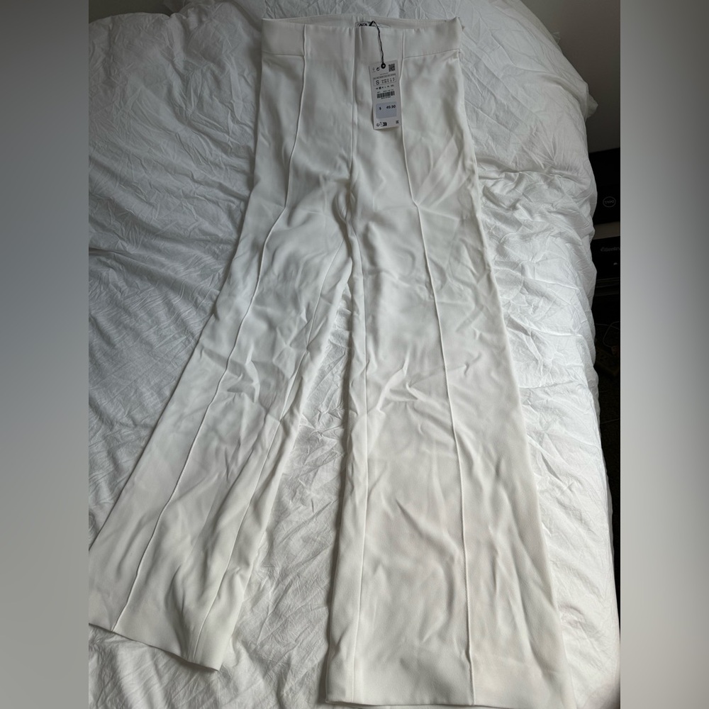 Zara white pants